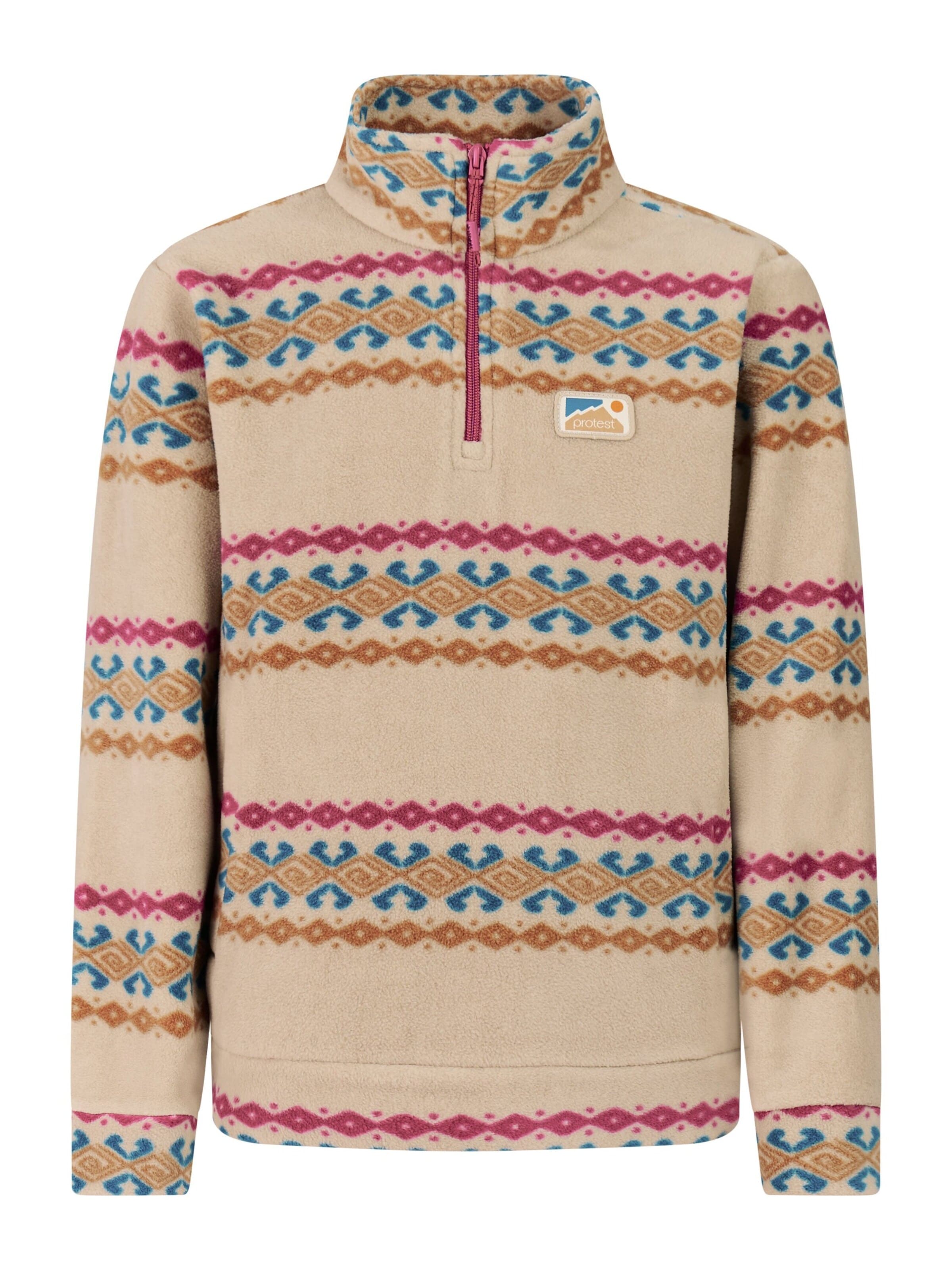 Pull-over de sport 'PRTRomay JR' PROTEST en marron : devant