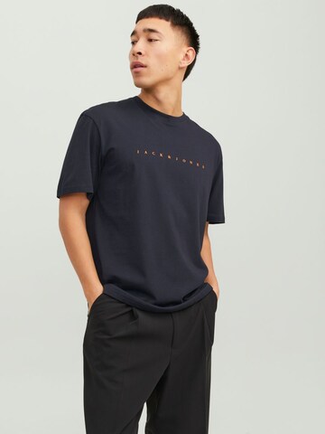 JACK & JONES T-Shirt in Blau