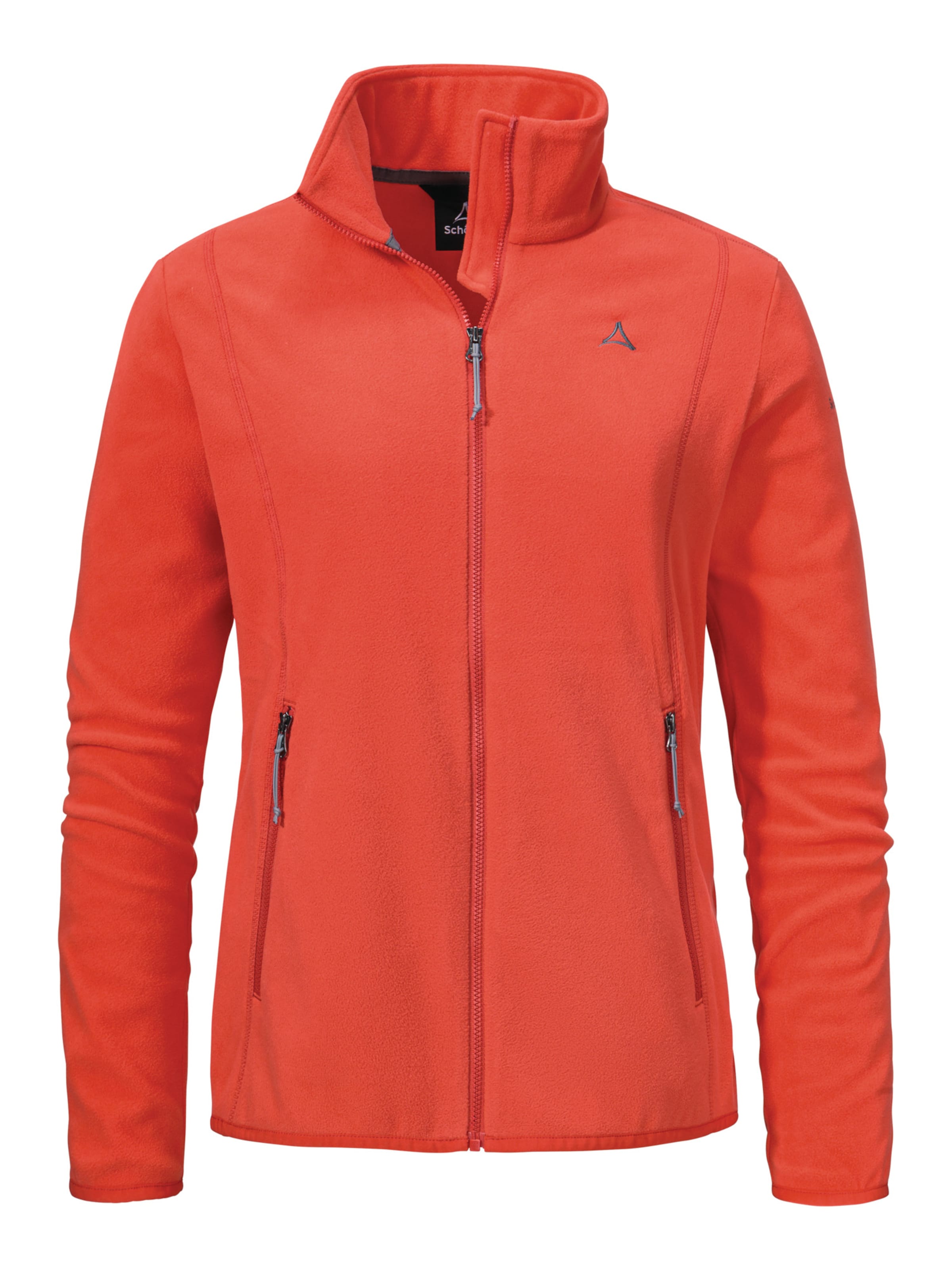Veste en polaire fonctionnelle ' Hiking Fleece Jk Style Ash WMS ' Schöffel en rouge : devant