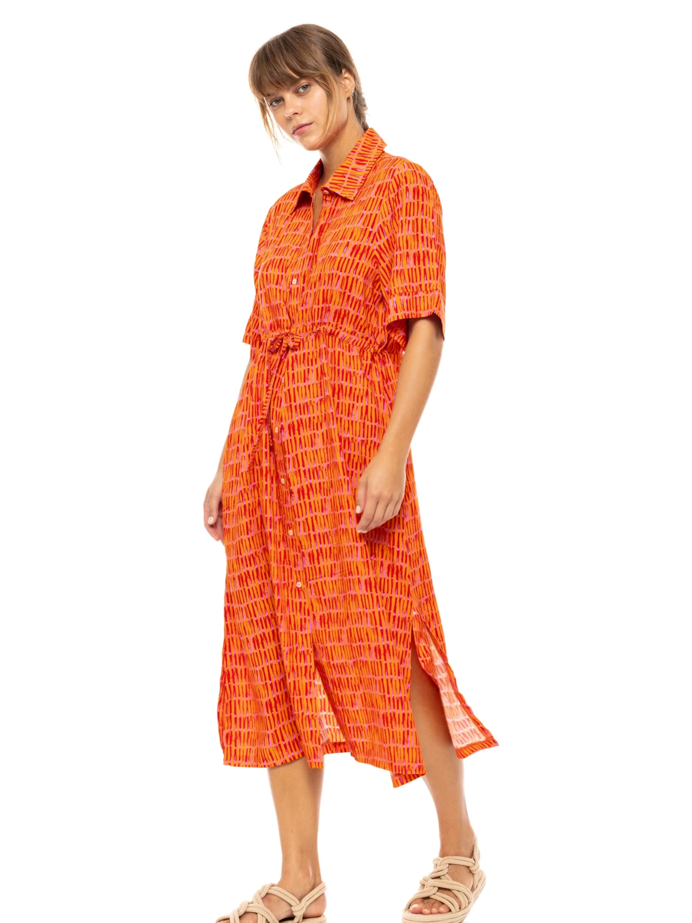 Abito estivo 'BEACHWEAR LONG SORBET ORANGE' di Pink Label in arancione