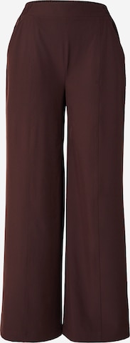 Fabletics Широкий Спортивные штаны 'DOWNTOWN' в Коричневый: спереди