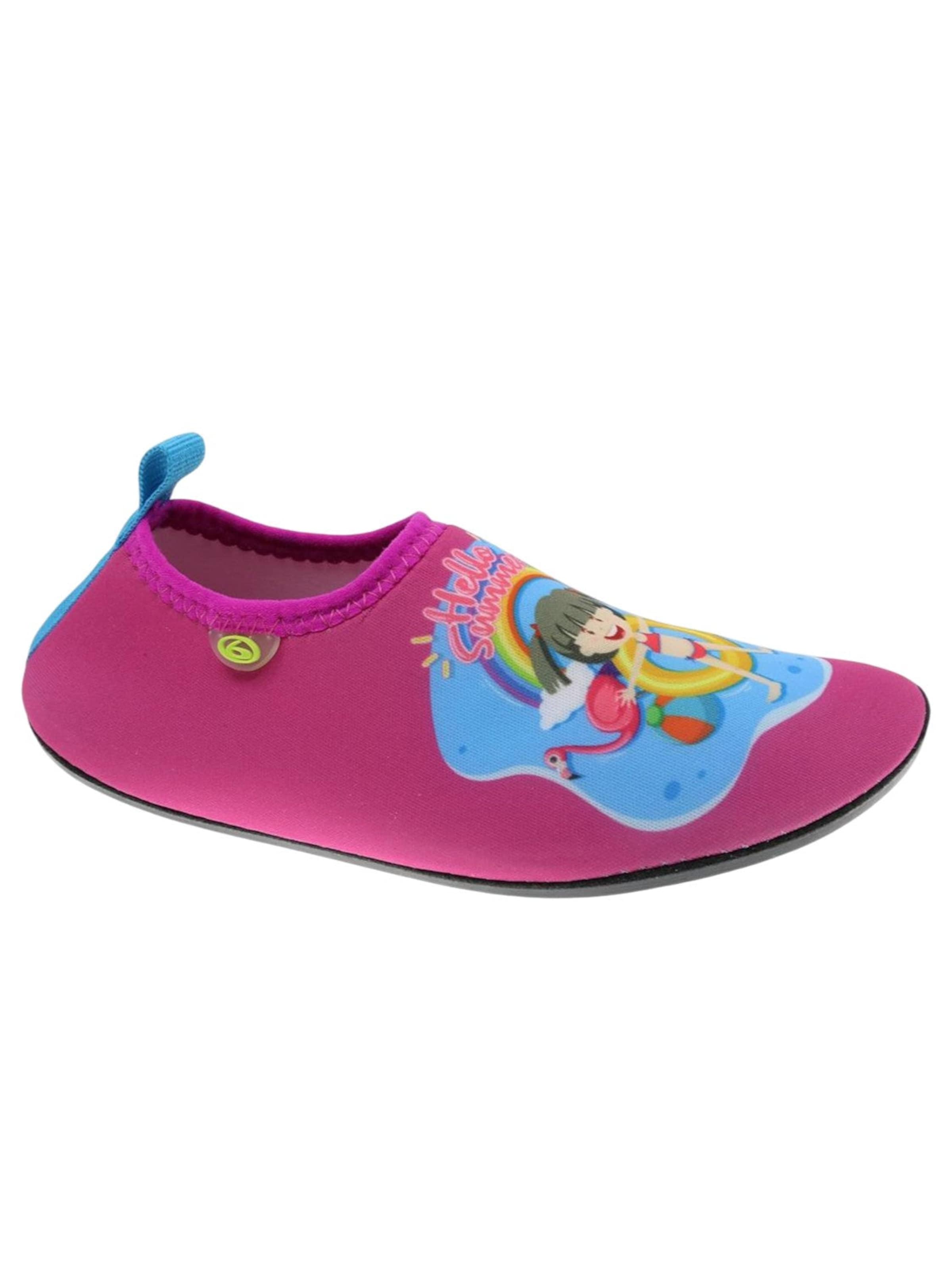 Claquettes / Tongs 'Water Shoe' Beppi en rose : devant