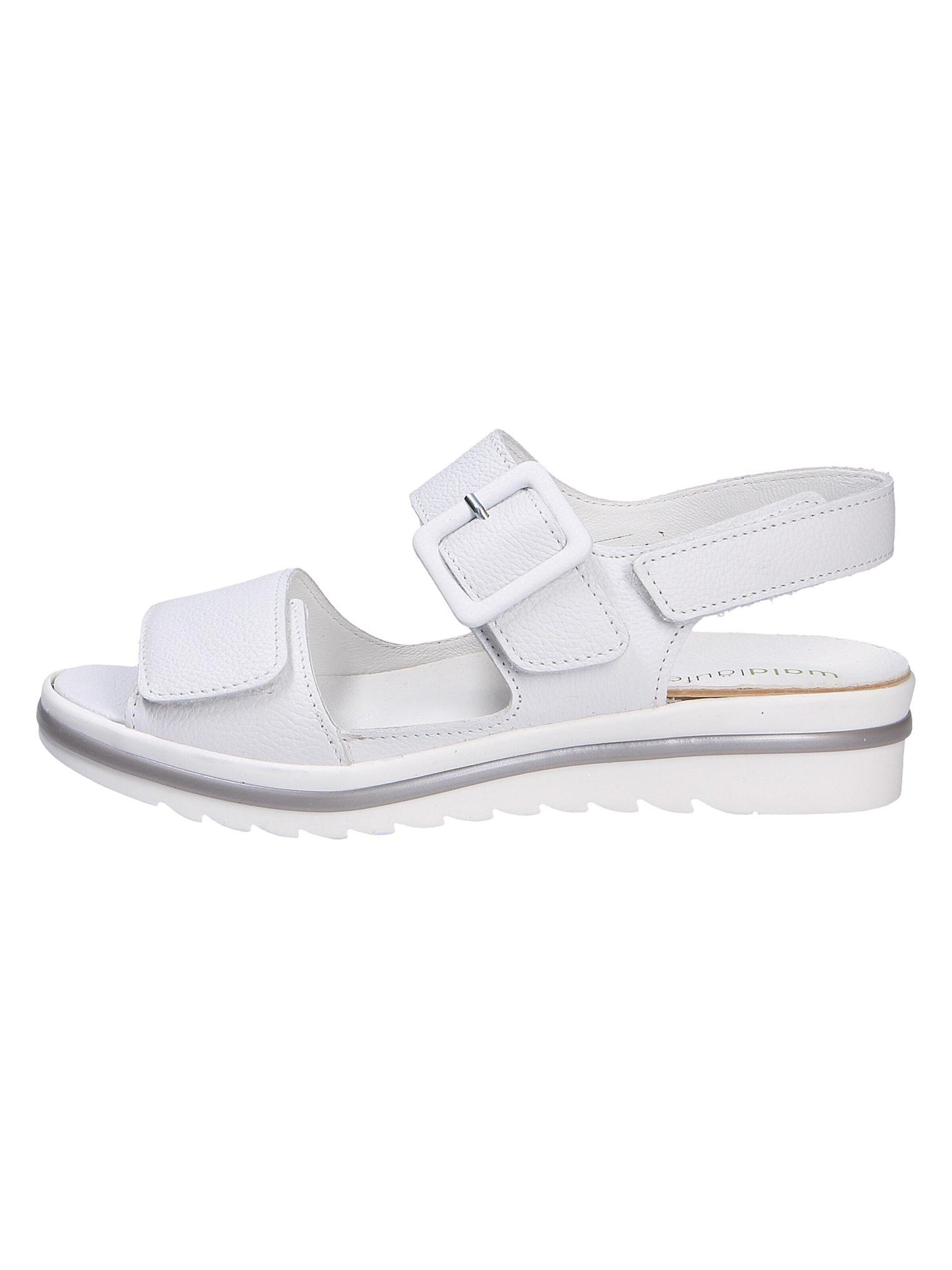 WALDLÄUFER - Sandalias con hebilla 'Hakura' en blanco
