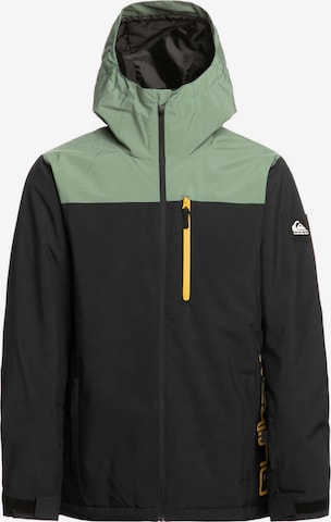 QUIKSILVER Athletic Jacket in Black: front