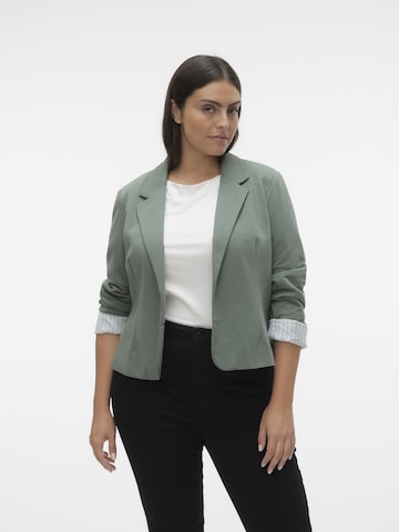 Vero Moda Curve Blazer 'CHARUKI' i grøn: forside