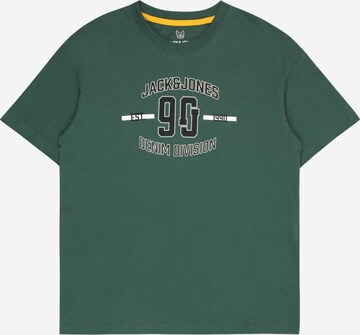 Jack & Jones Junior Shirt 'DIVISION' in Green: front