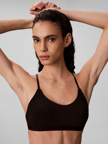 Bustier Soutien-gorge Calvin Klein Underwear en noir