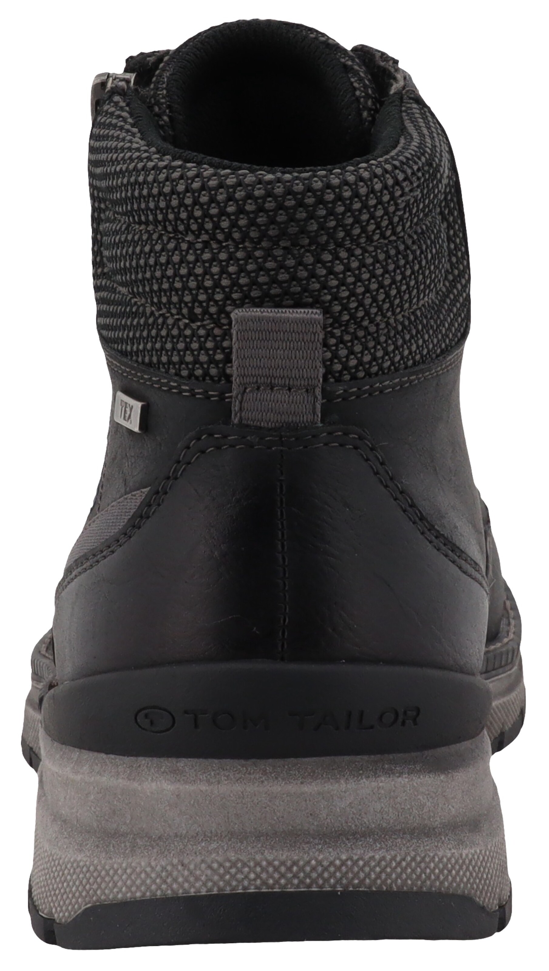 TOM TAILOR Lace-up boots in Black