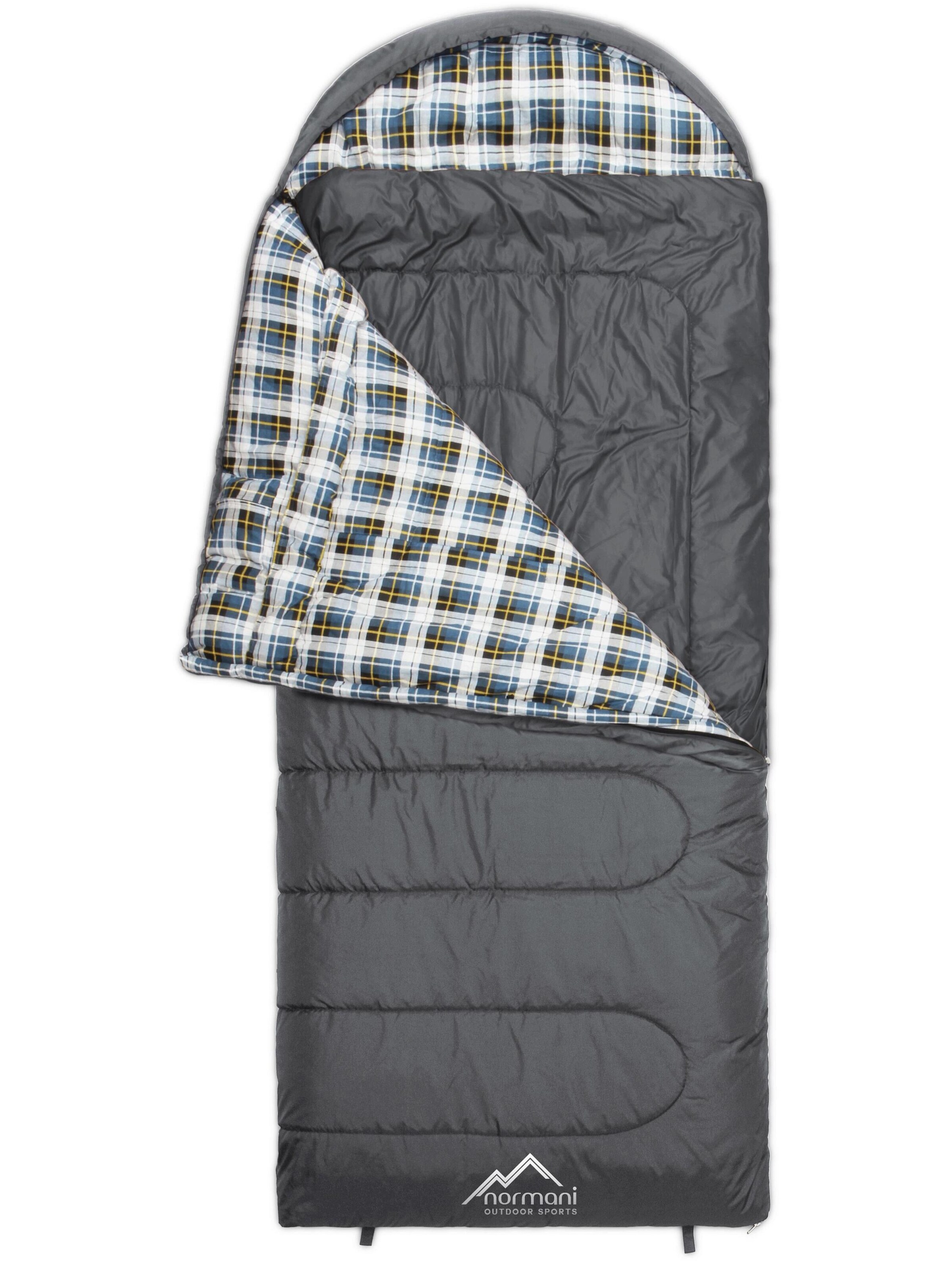 normani Schlafsack ' Antarctica ' in Grau