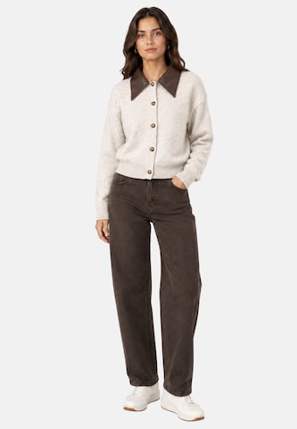 Cardigan Elara en blanc : devant