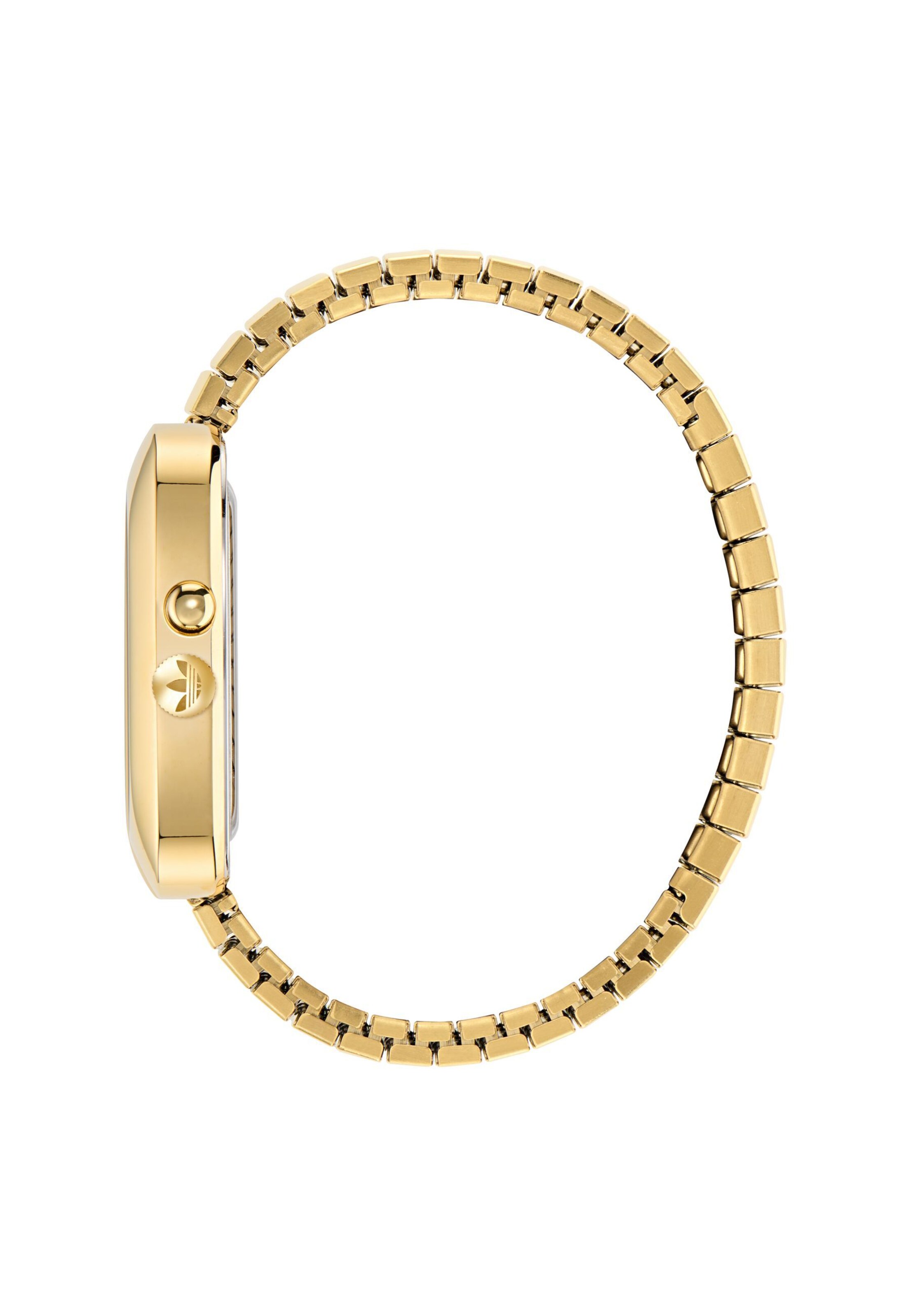 ADIDAS ORIGINALS Analogt ur 'Retro Wave Three' i guld