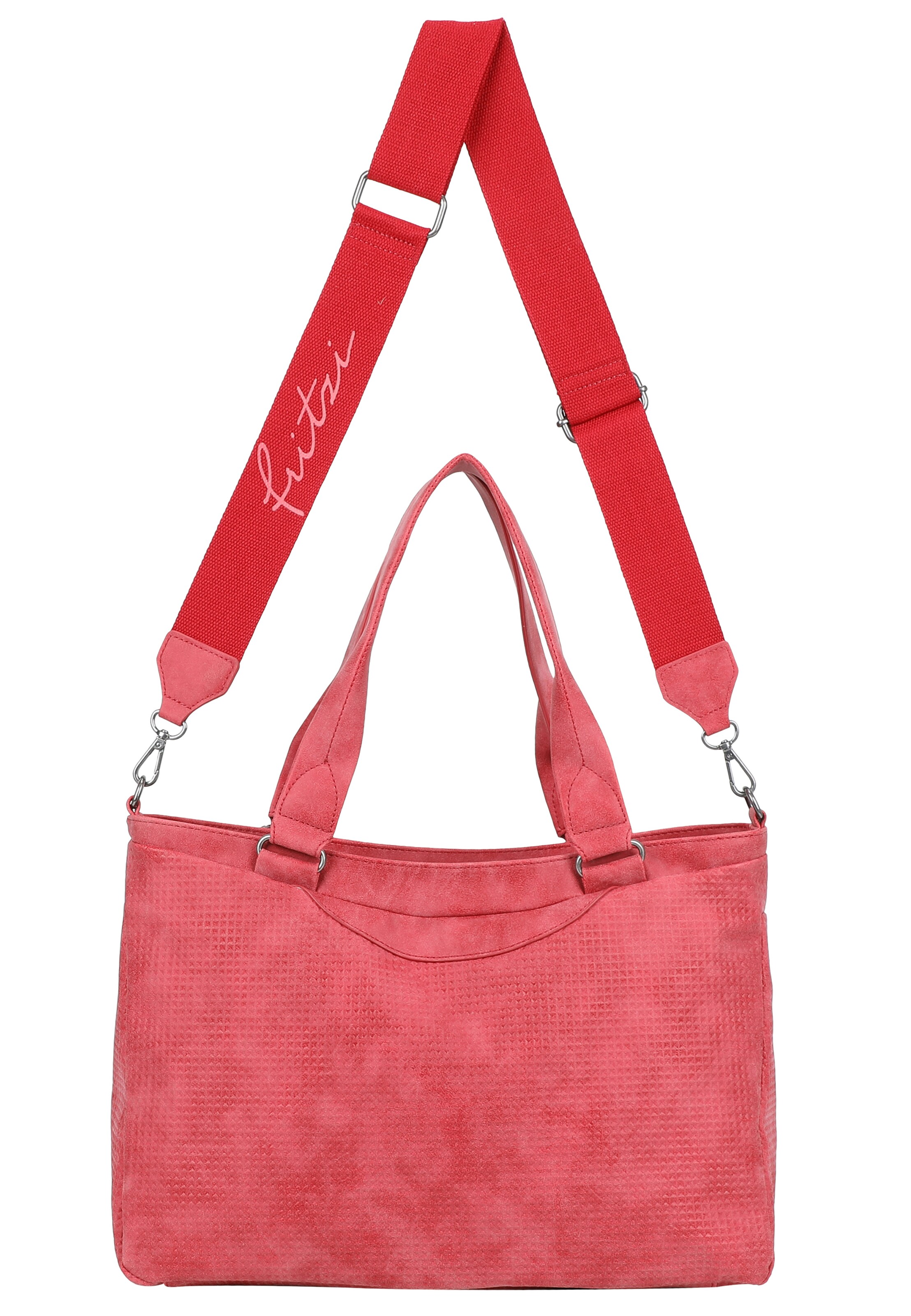 Fritzi aus Preußen Shopper 'Joly Waffly' in Rot