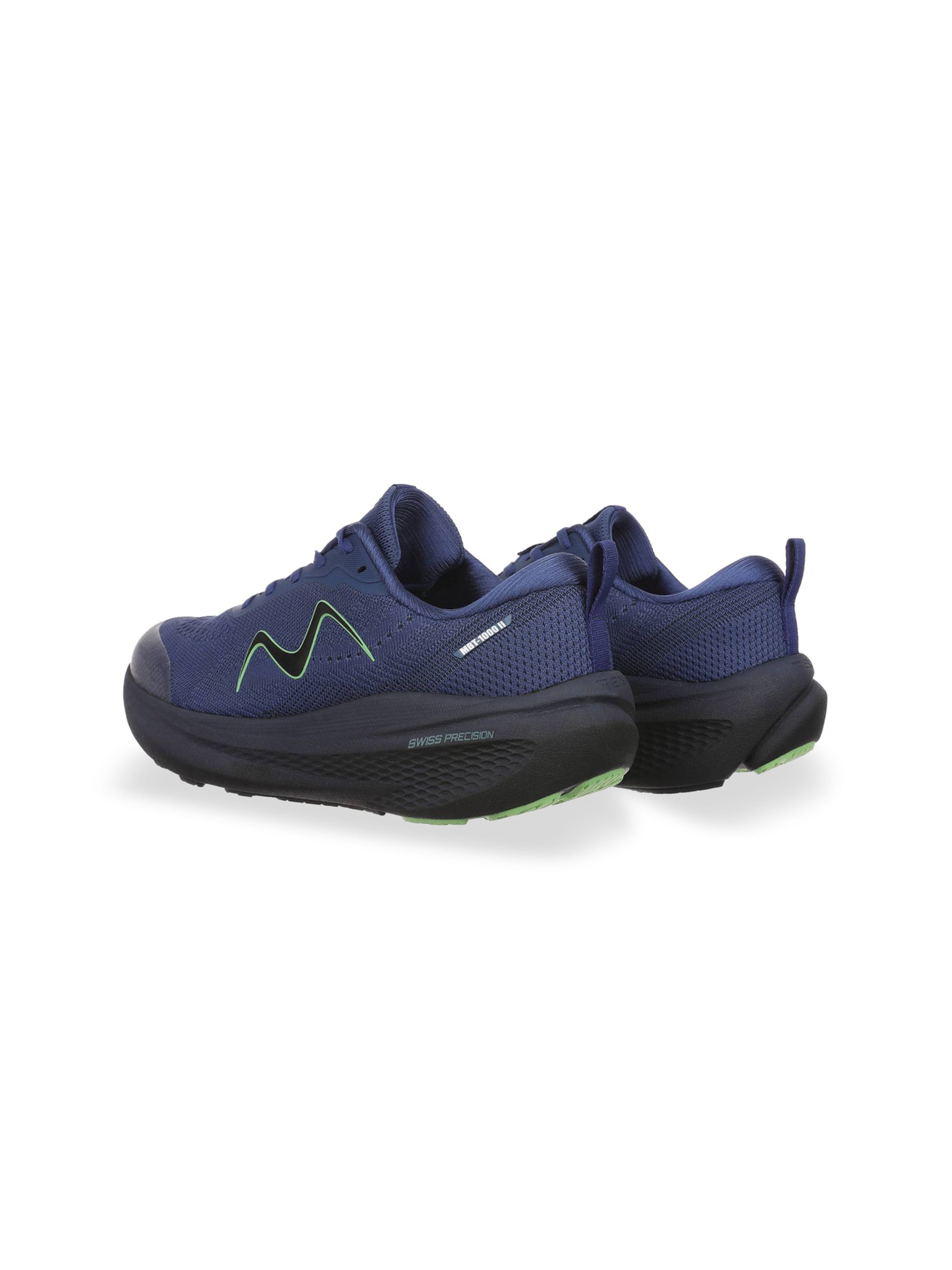 MBT Slip On ' MBT-1000 II LACE UP ' i blå: tilbage