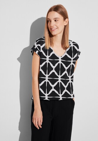 STREET ONE Bluse in Schwarz