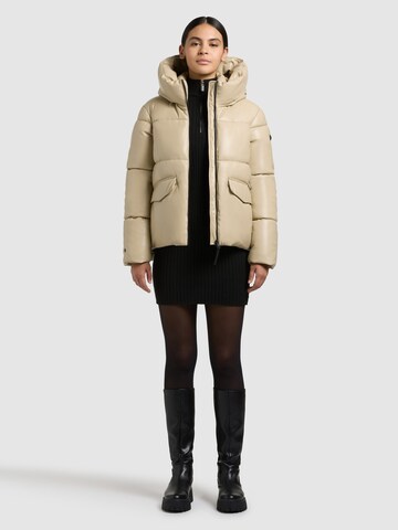 khujo Winterjas 'Aurora' in Beige
