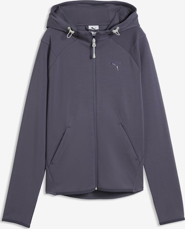 Veste de survêtement 'Pumatech Sense' PUMA en gris : devant