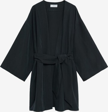 MANGO Kimono 'Tencic-A' - Sivá: predná strana