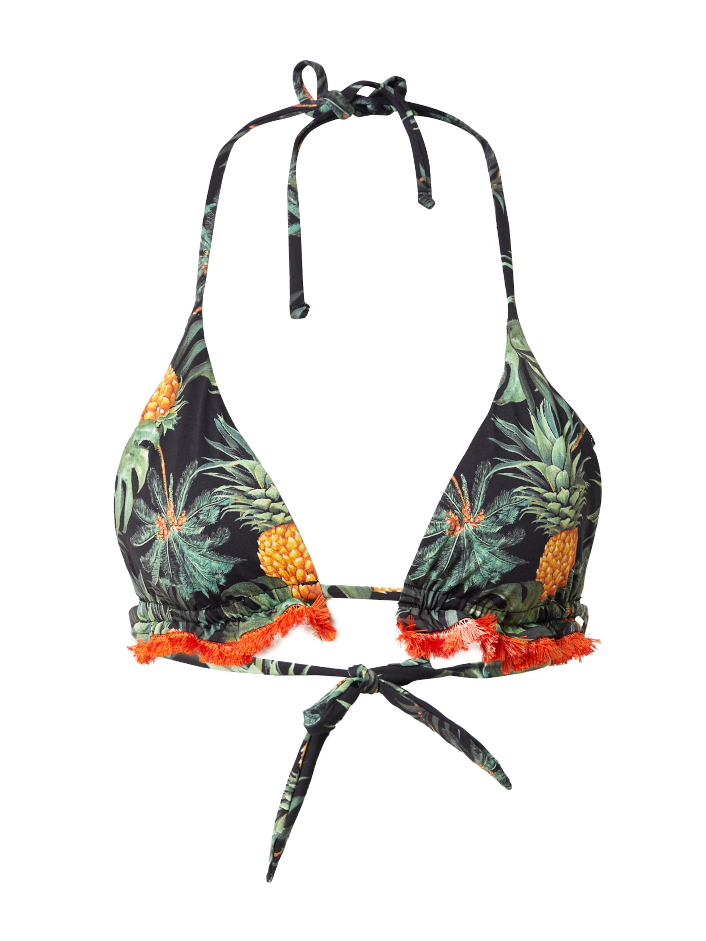 Banana Moon - Triángulo Top de bikini en negro: frente