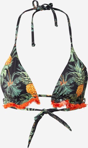 Banana Moon Triangle Bikini Top in Black: front