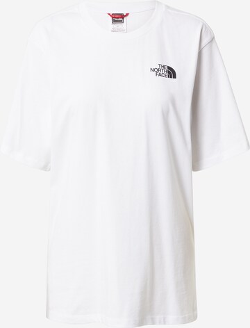 THE NORTH FACE Shirt 'Simple Dome' in Wit: voorkant