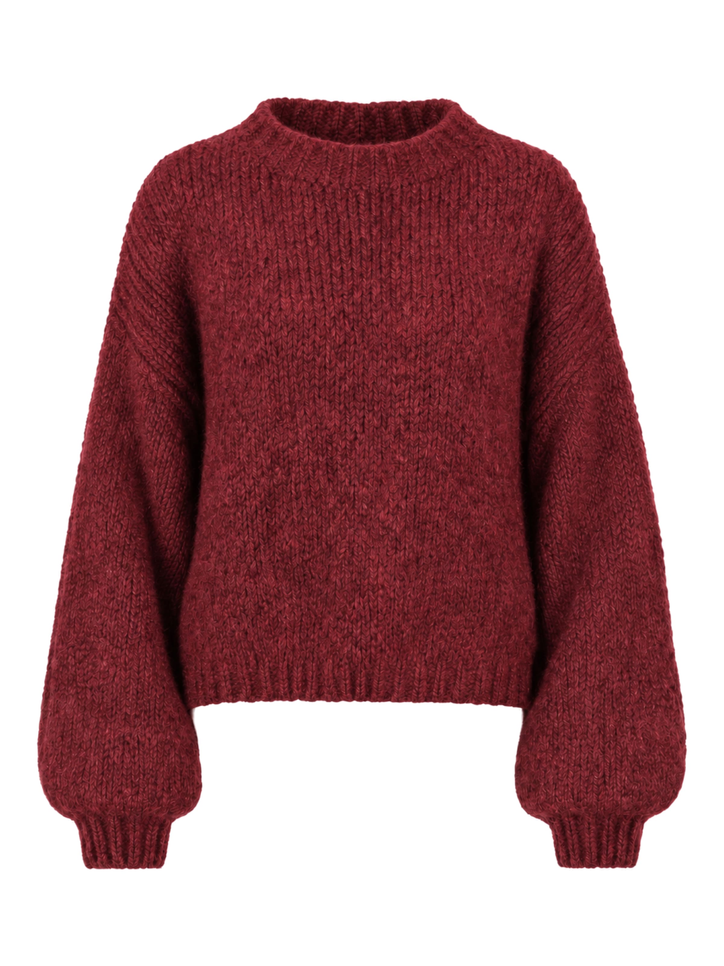Seasons of April Sweater 'Adelina' in Red: front