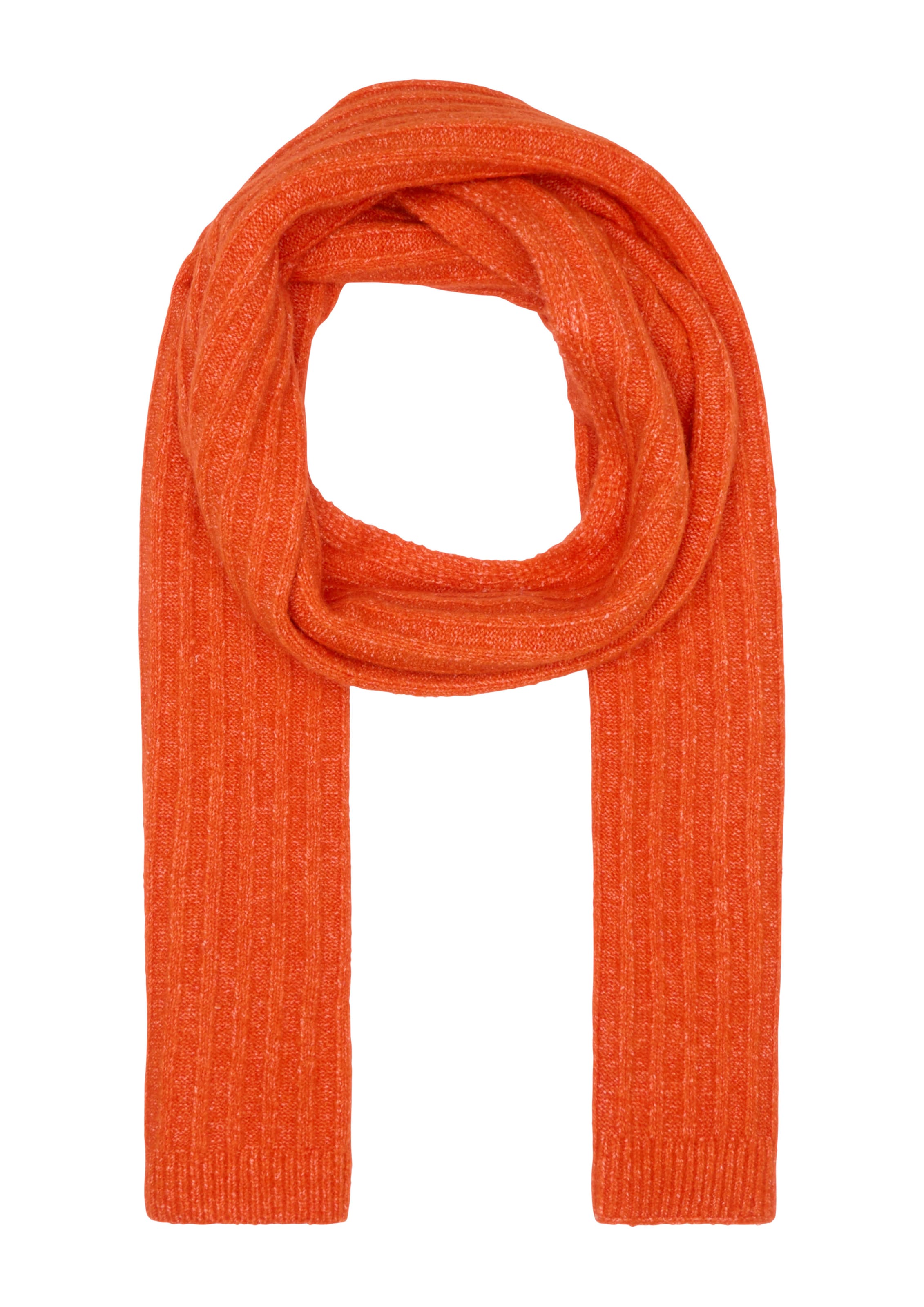 s.Oliver Schal in Orange: Vorderseite