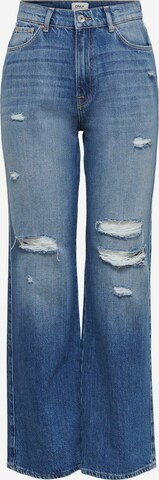 ONLY Wide leg Jeans 'Miloh' in Blauw