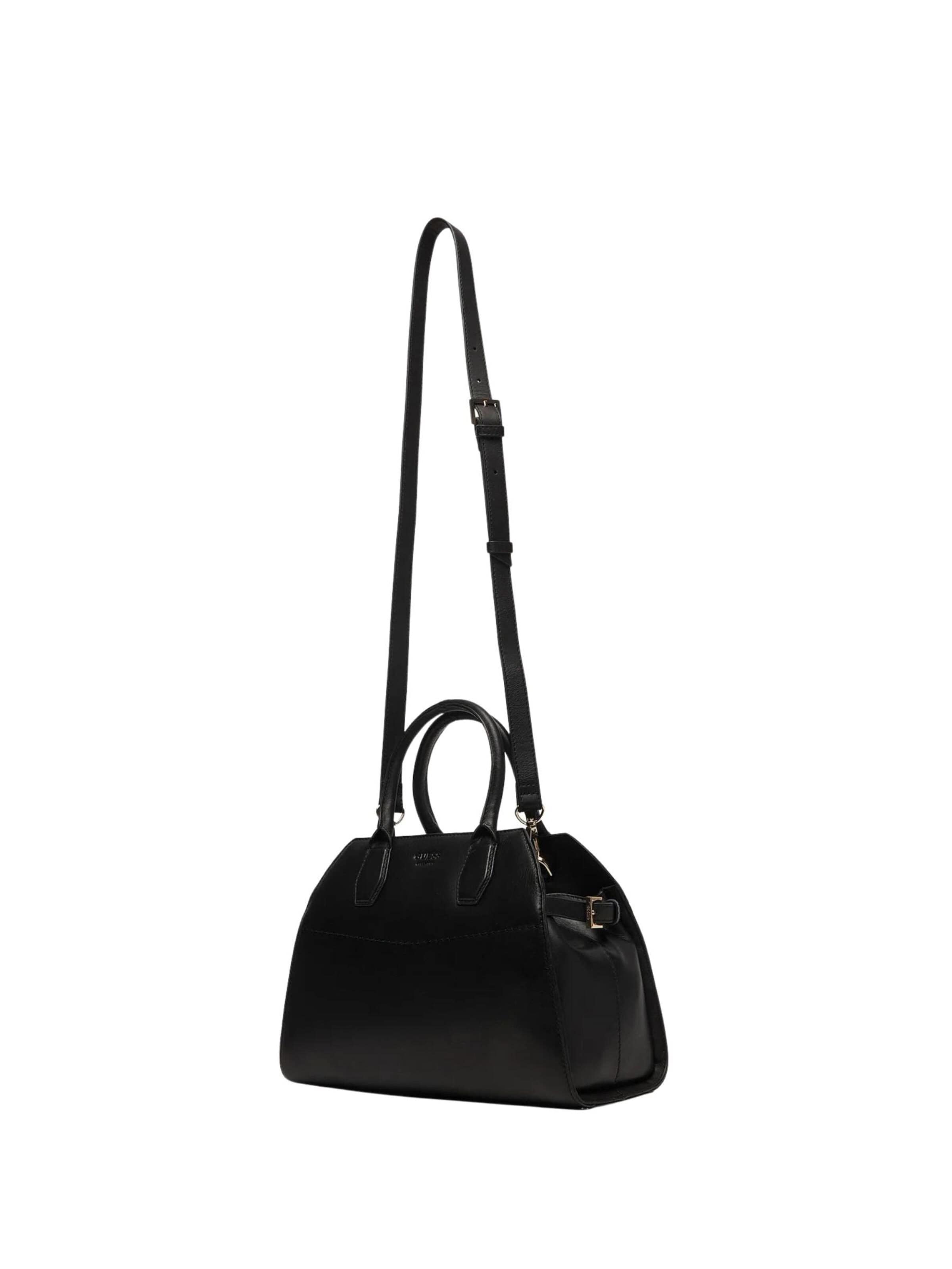 Sac à bandoulière 'Guess Sac Bandoulière Yulia Small Satchel Black' GUESS en noir