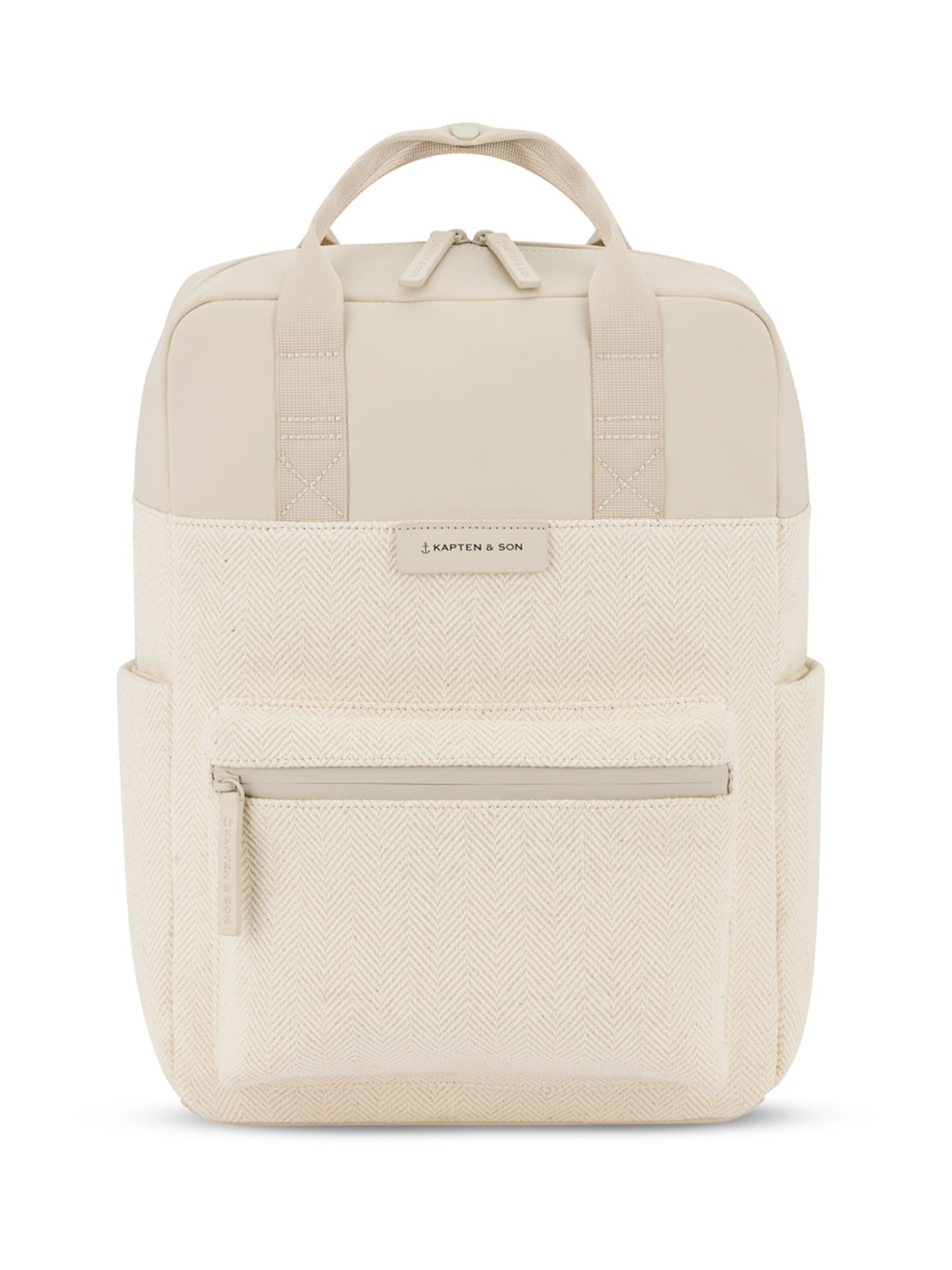 Kapten & Son Раница 'Bergen Pro' в бежово: отпред