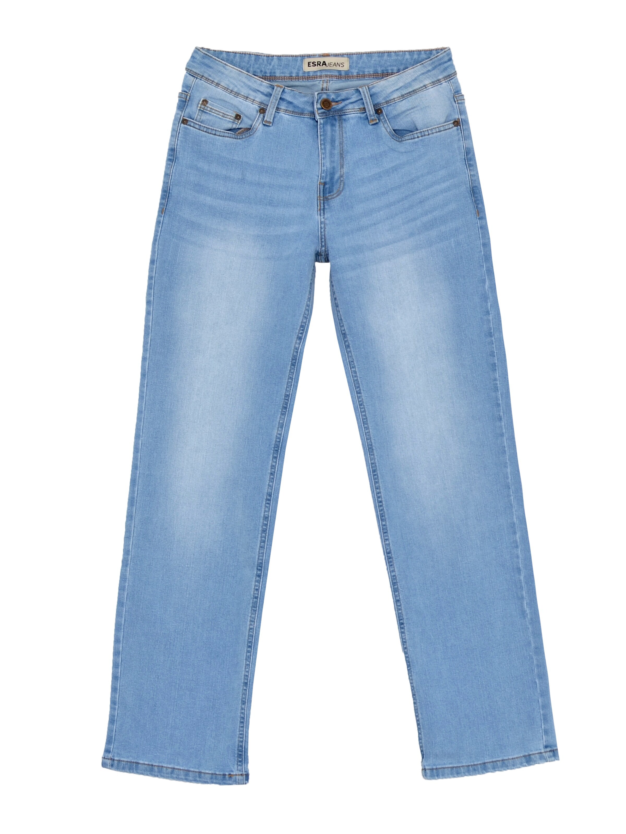 ESRA Regular Jeans‌‌‌‌‌‌‌‌ in Blau: Vorderseite