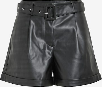 VILA Regular Laskoshousut 'Mathy' värissä musta: etupuoli