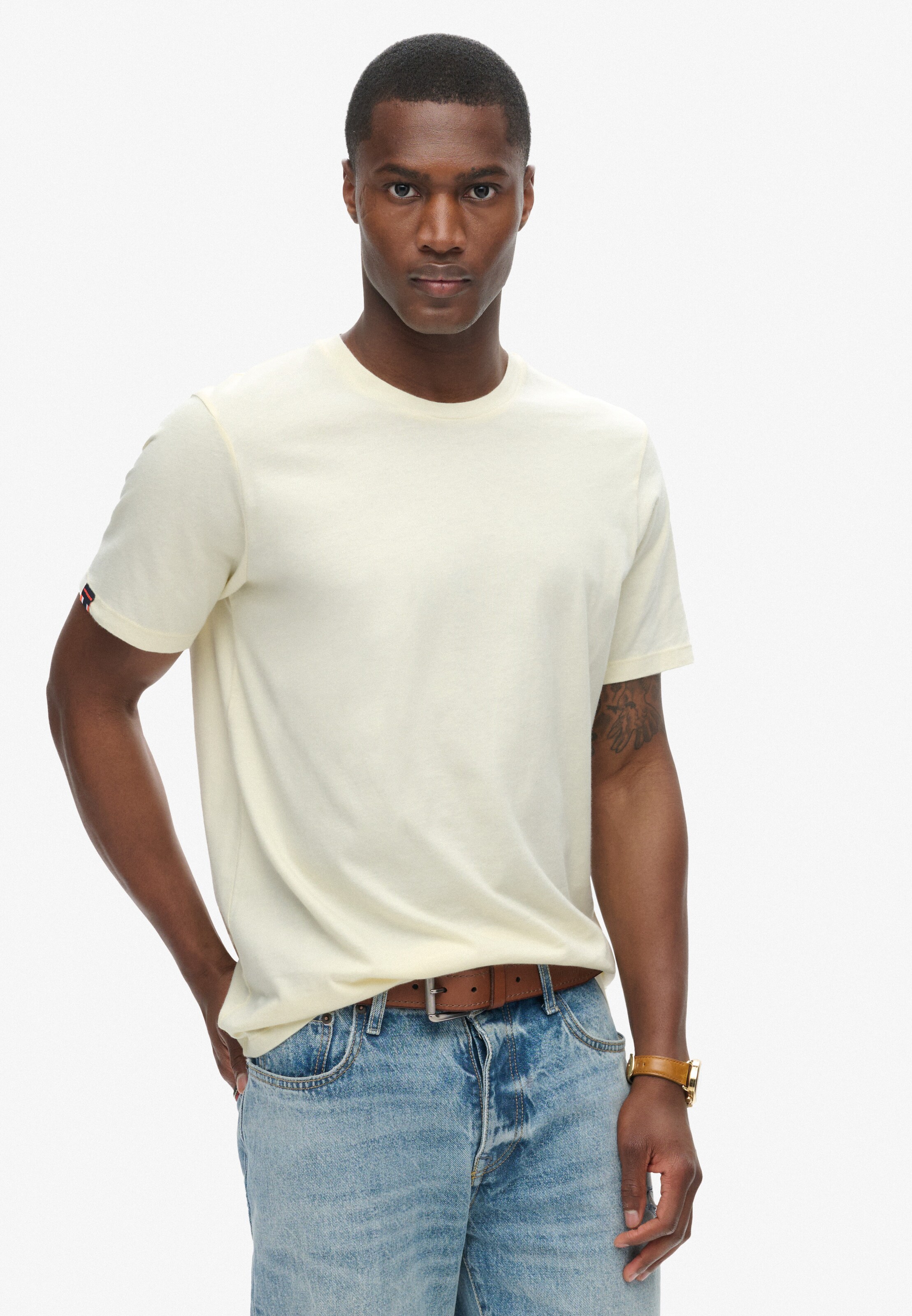 Superdry & Co Shirt in Beige: voorkant