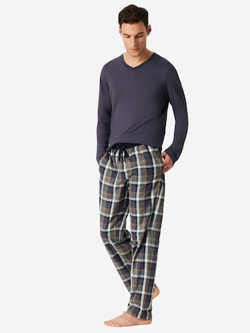 Pantalon de pyjama SCHIESSER en gris