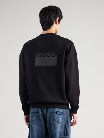 Sweat-shirt 'Delastcrew' HUGO en noir : devant