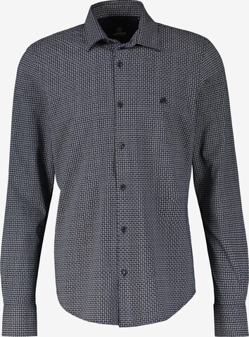 LERROS Button Up Shirt in Blue: front