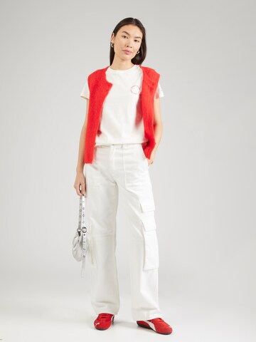 Maglietta 'NYC' di Tommy Jeans in bianco