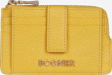 BOGNER Wallet in Yellow: front