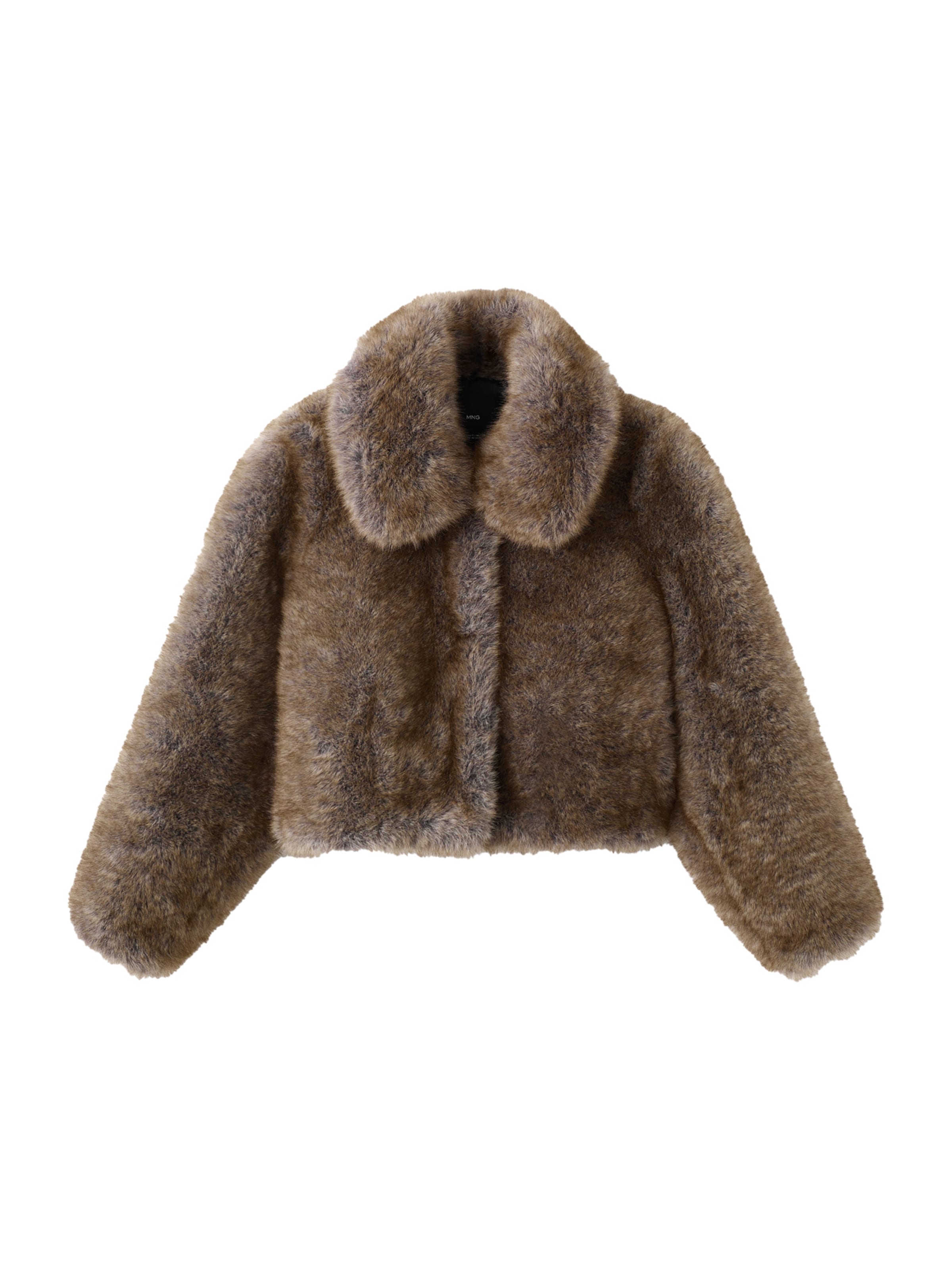 MANGO Övergångsjacka 'Bola' i beige: framsida