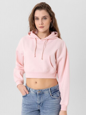 Jacey Quinn Mikina 'Helga' – pink: přední strana
