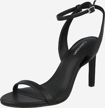 Calvin Klein Sandaler i svart: forside