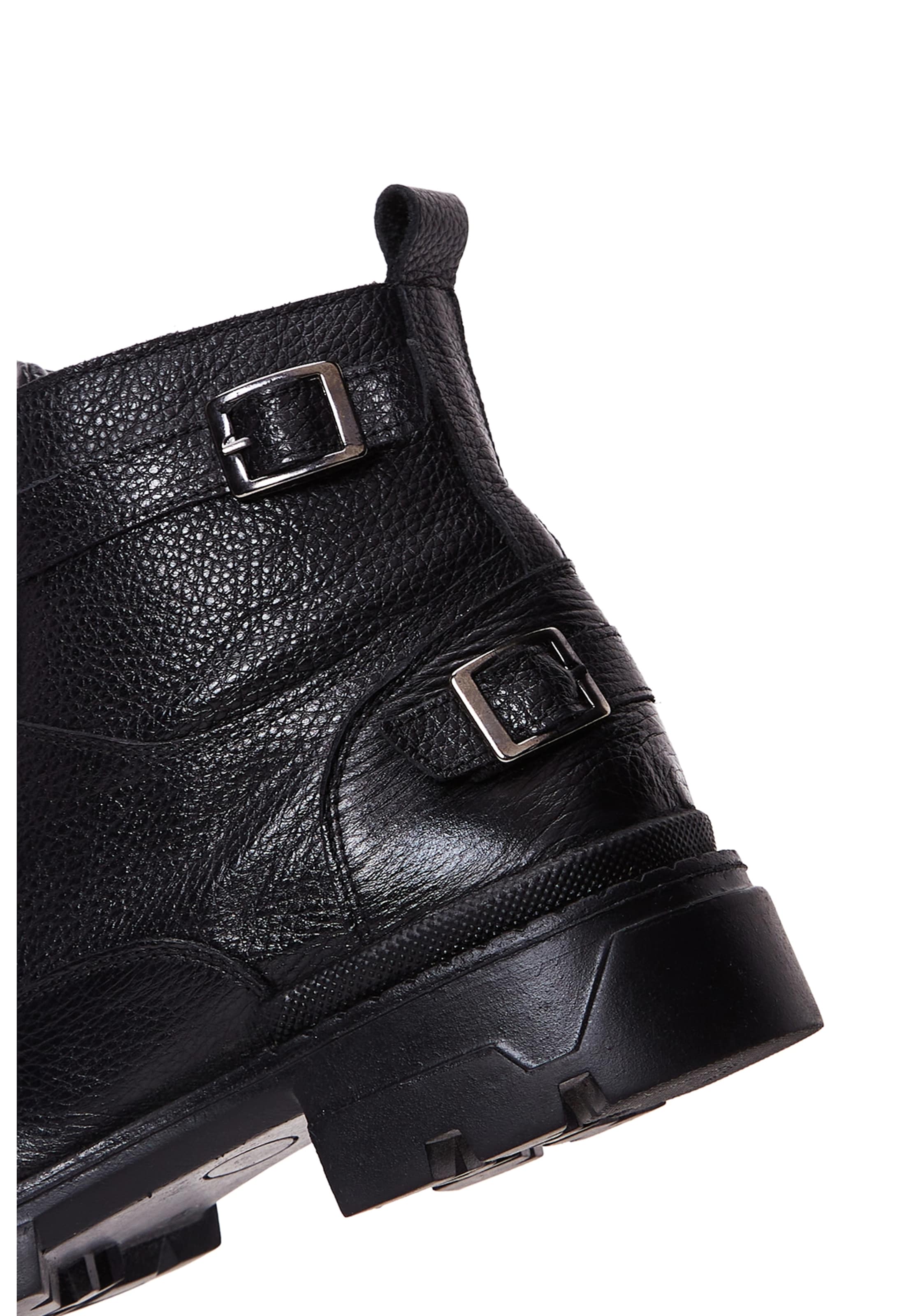 Derimod Buty sznurowane w kolorze czarny