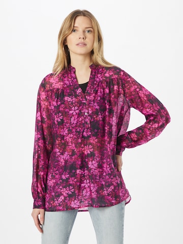 Love & Divine Blouse in Roze: voorkant