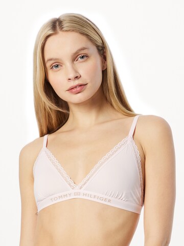 Tommy Hilfiger Underwear Triangen Behå i rosa: framsida