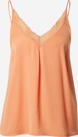 VILA Top 'Cava' in Orange: front