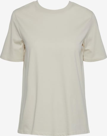 PIECES Shirt 'Ria' in Beige: front