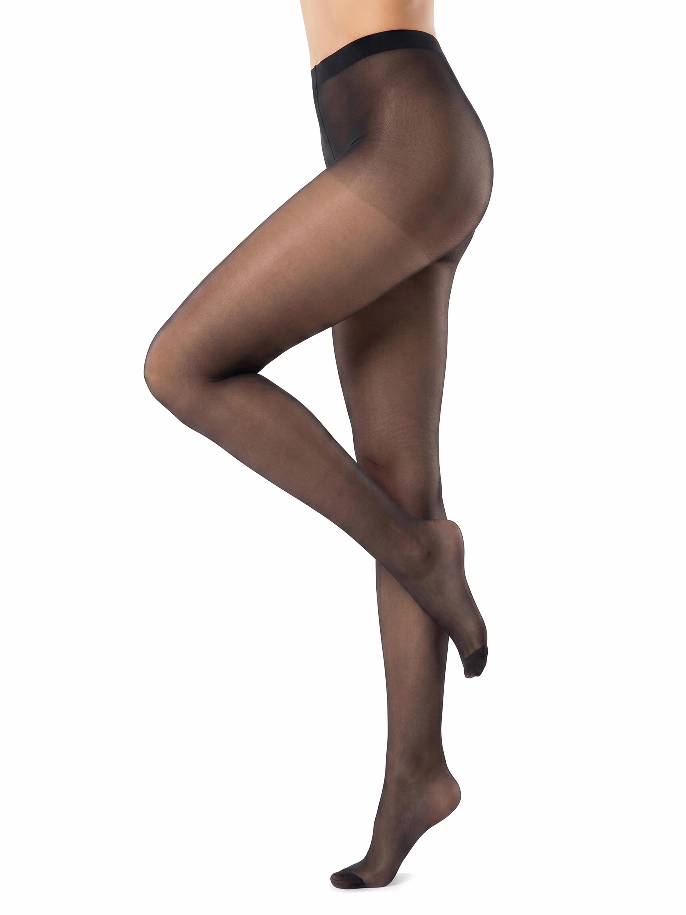 Biggi Big Fine Tights 'Daily 20' in Black