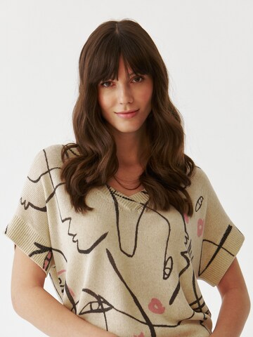 TATUUM Pullover 'HELEN' in Beige