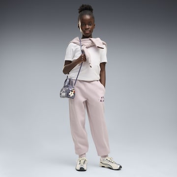 Regular Pantalon de sport PUMA en rose : devant