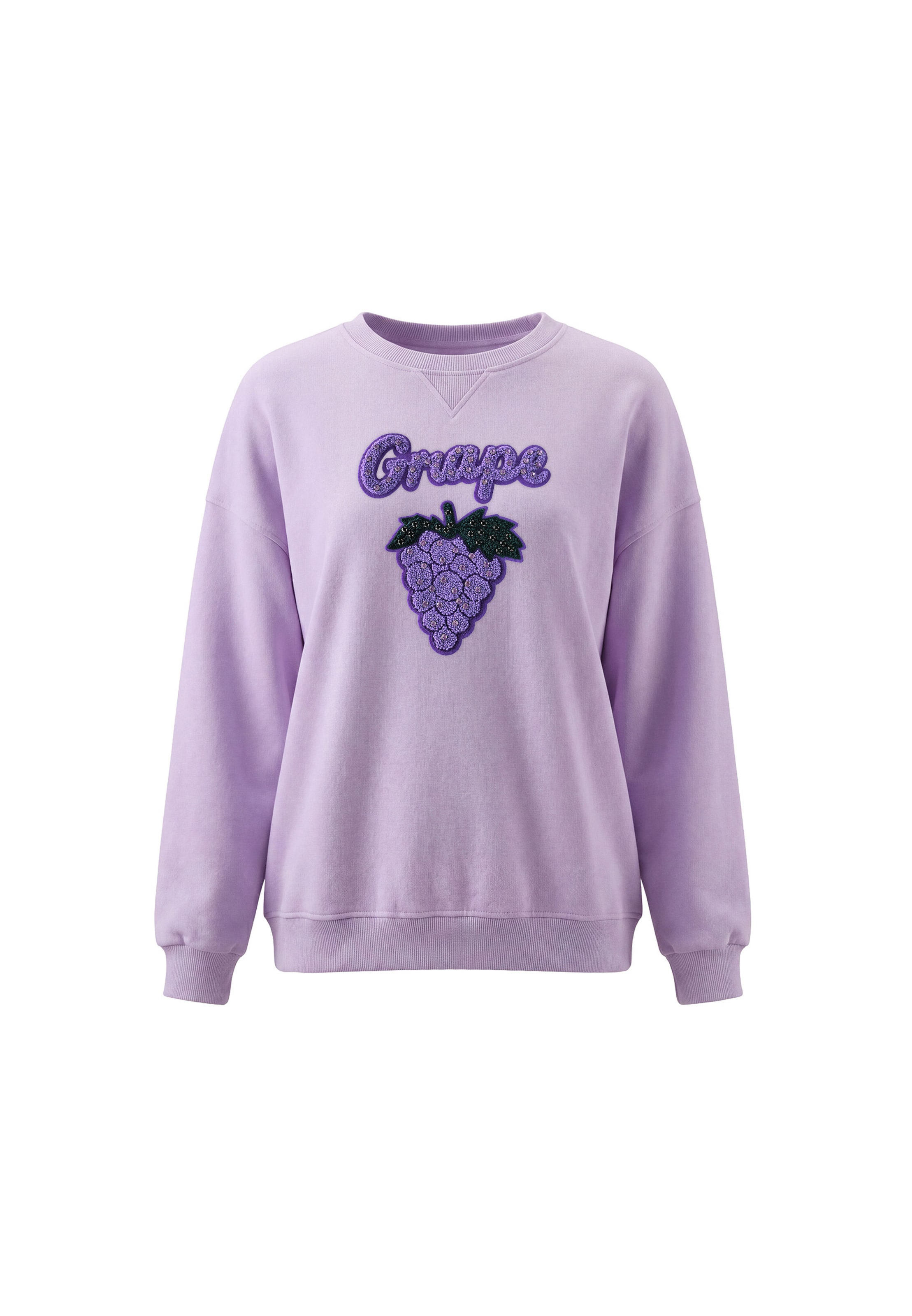 MYMO - Sweatshirt em roxo: frente