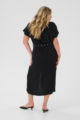 Robe KAFFE CURVE en noir